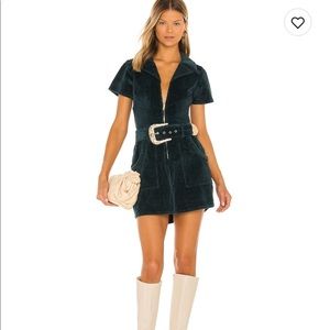 Show Me Your Mumu Outlaw dress size S jade corduroy